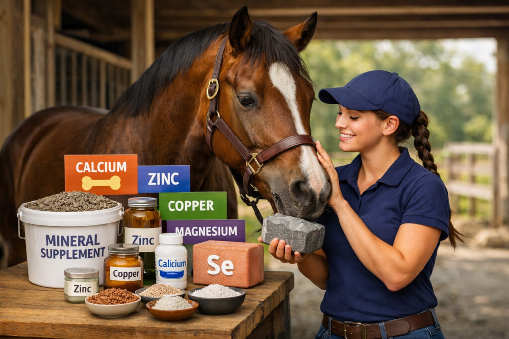 Blog - What minerals does a horse need?